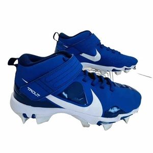 Nike (CQ7642-400)-Trout Fast Flex-Baseball Cleats-Royal Blue-2020-Size 4Y-Used